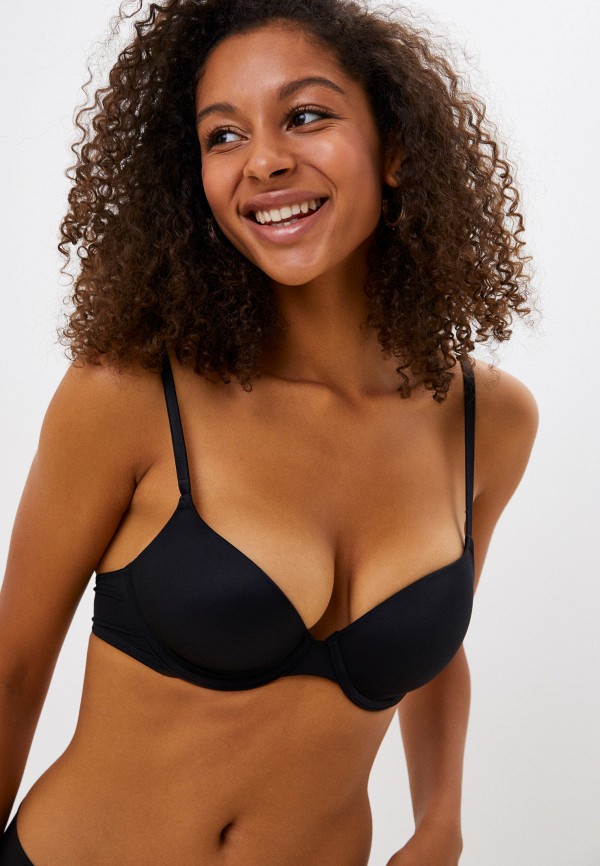 Бюстгальтер Victoria's Secret Pink DEMI, цвет: черный, RTLABW648801 ...