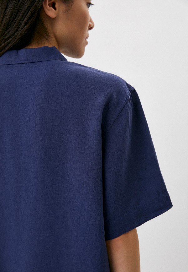 UNIQLO Блуза - из смесового льна - фото 4