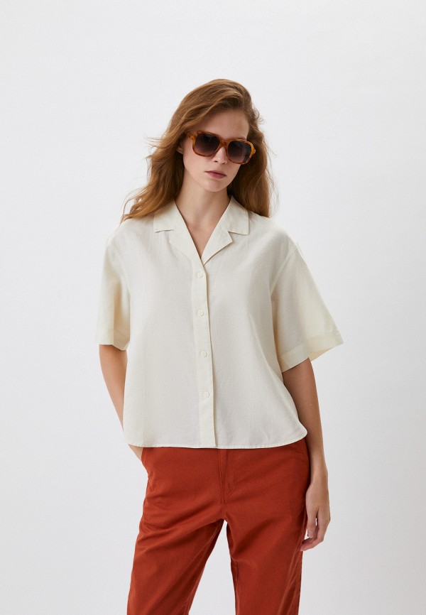 UNIQLO Блуза - из смесового льна - фото 1