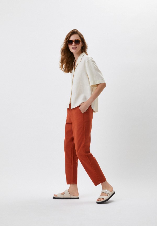 UNIQLO Блуза - из смесового льна - фото 4