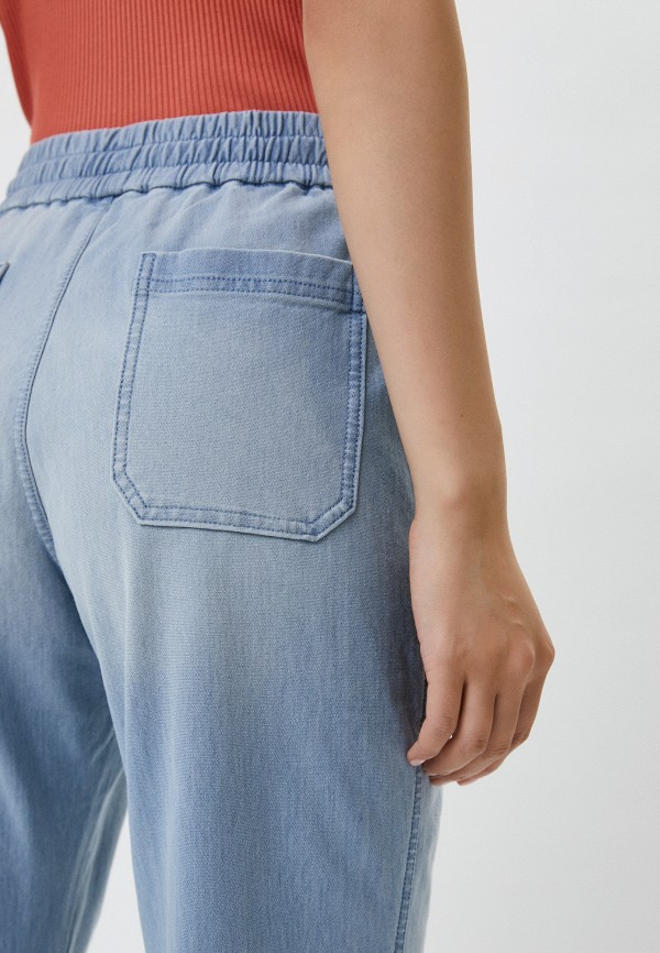 Брюки UNIQLO из ткани джерси, цвет: голубой, RTLABW763701 — купить в ...