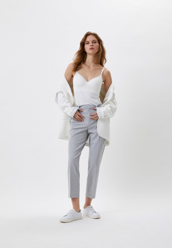 Майка UNIQLO бесшовная с бра AIRism, цвет: белый, RTLABW766901 — купить ...
