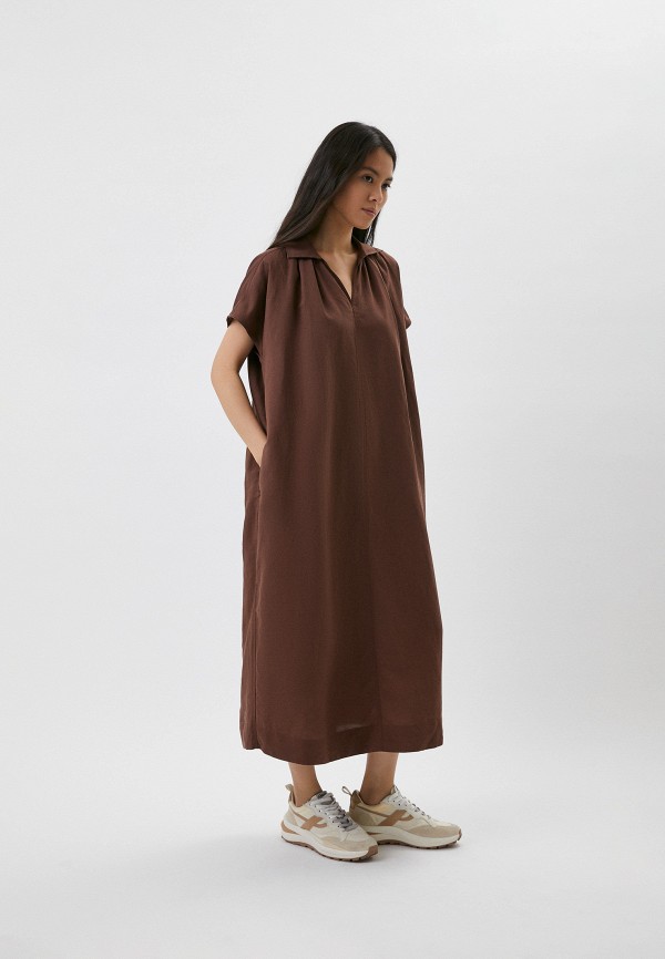 UNIQLO Платье - из смесового льна - фото 4