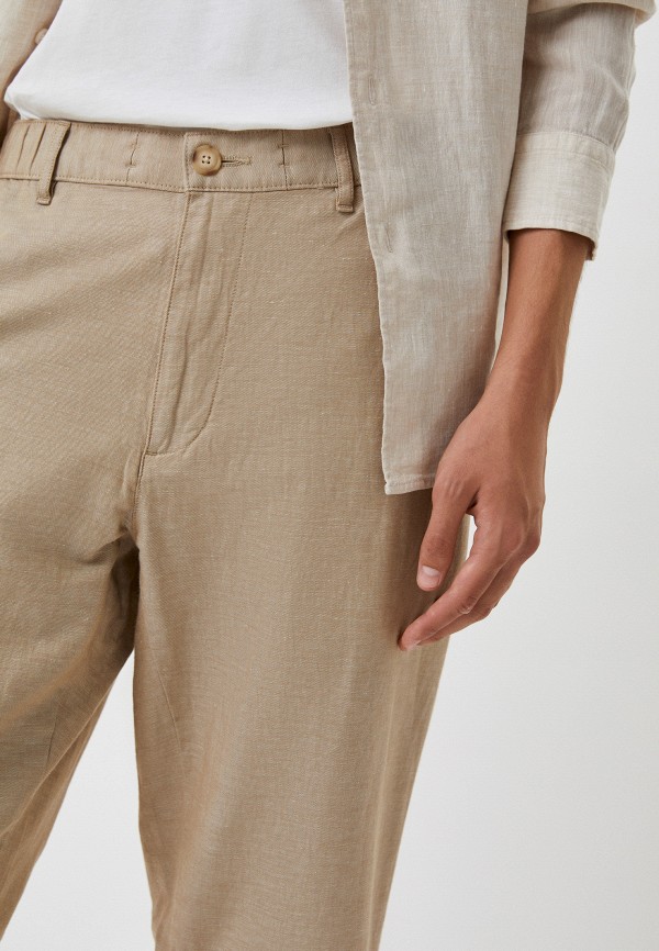 UNIQLO Брюки - из хлопка и льна - фото 5