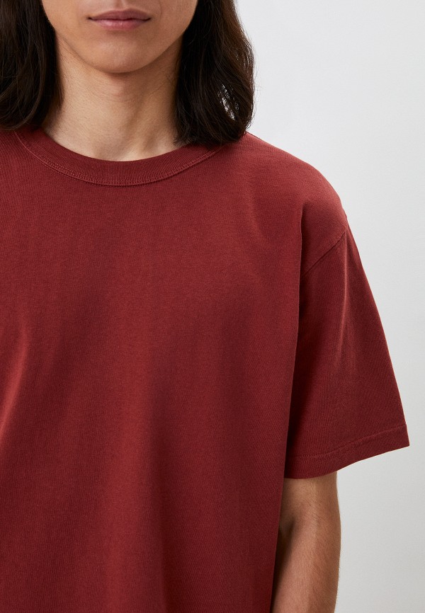 Футболка UNIQLO Uniqlo U, цвет: бордовый, RTLABW777201 — купить в ...