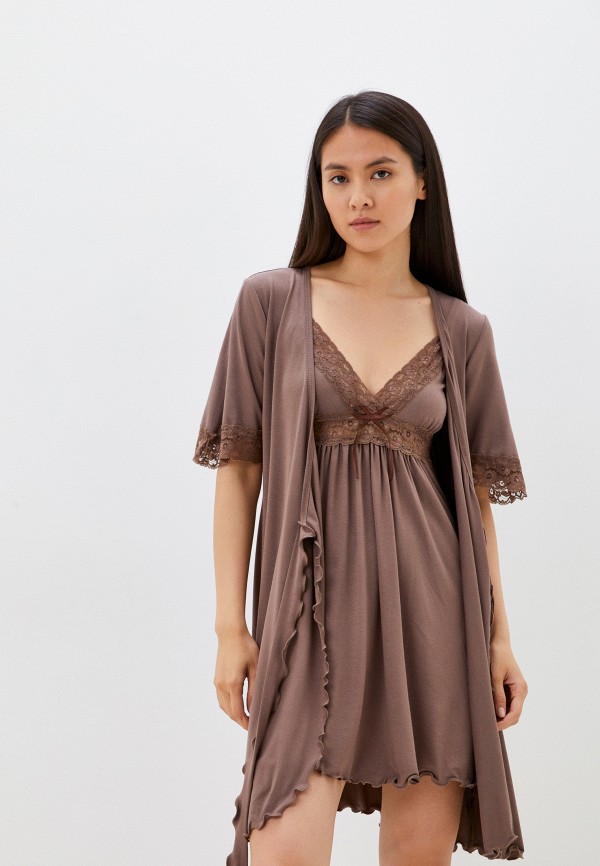 Rene Santi Халат и сорочка ночная - фото 1