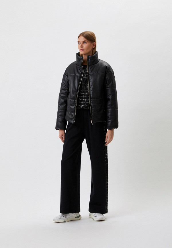 Liu Jo Куртка кожаная утепленная - фото 2