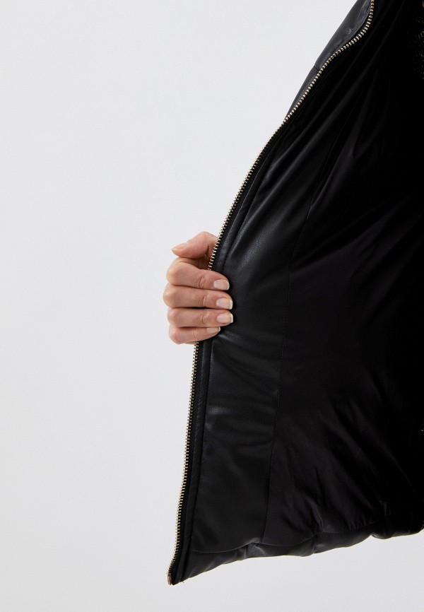 Liu Jo Куртка кожаная утепленная - фото 4