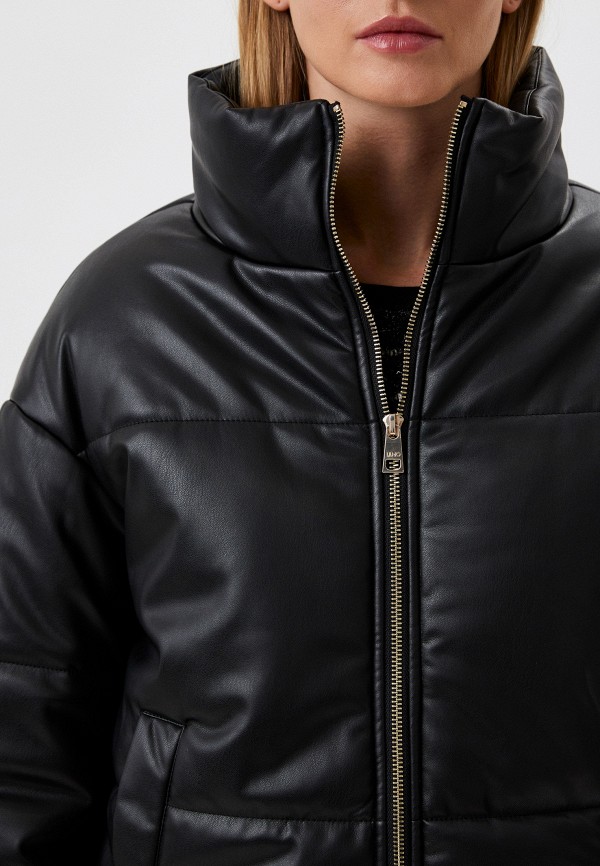 Liu Jo Куртка кожаная утепленная - фото 5