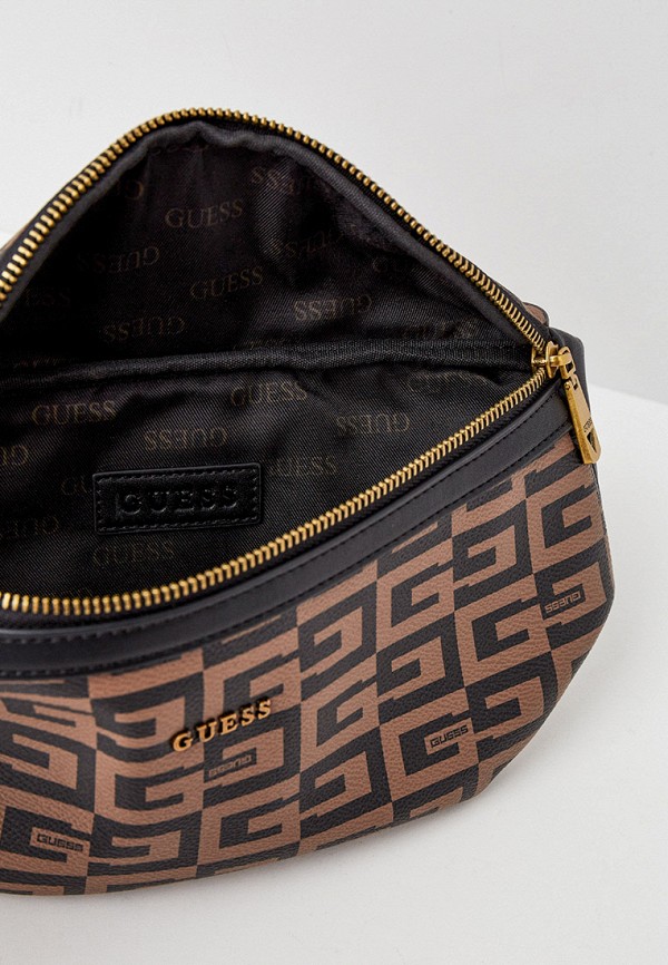 Сумка поясная Guess, цвет: коричневый, RTLABW976801 — купить в интернет ...