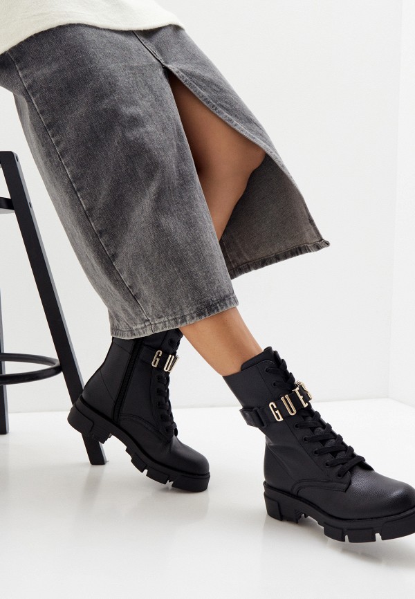 Ботинки Guess MADOX, цвет: черный, RTLABW994001 — купить в интернет ...