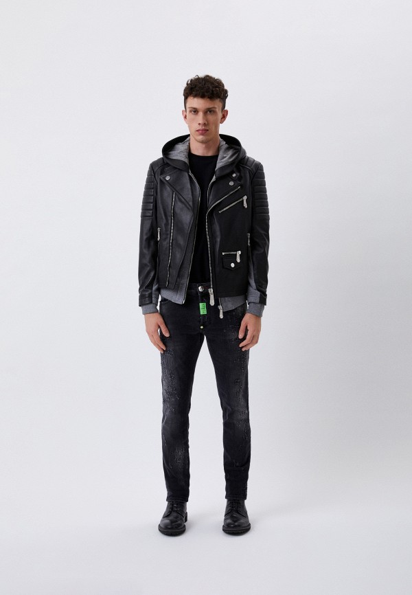 Philipp Plein Куртка кожаная - фото 2