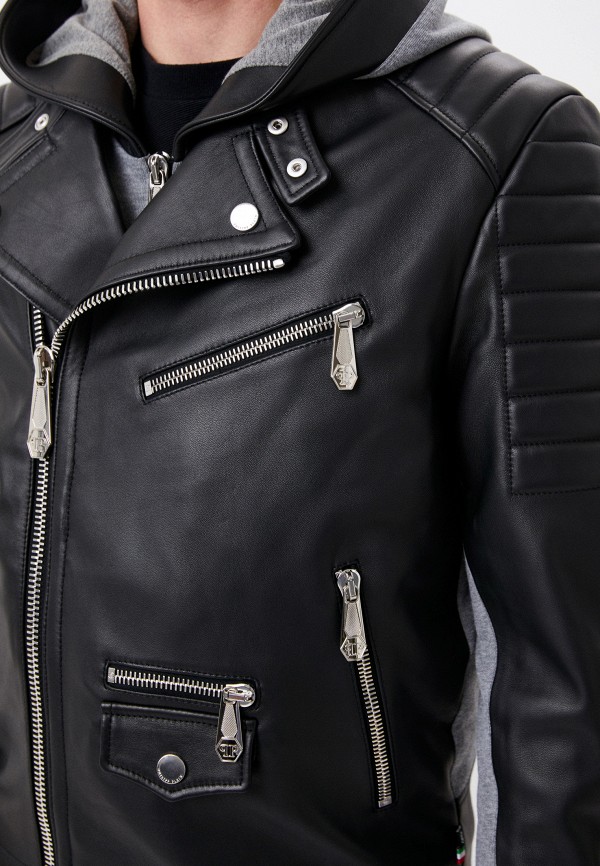 Philipp Plein Куртка кожаная - фото 5