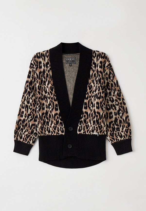 Кардиган Guess, цвет: коричневый, RTLABX050001 — купить в интернет ...