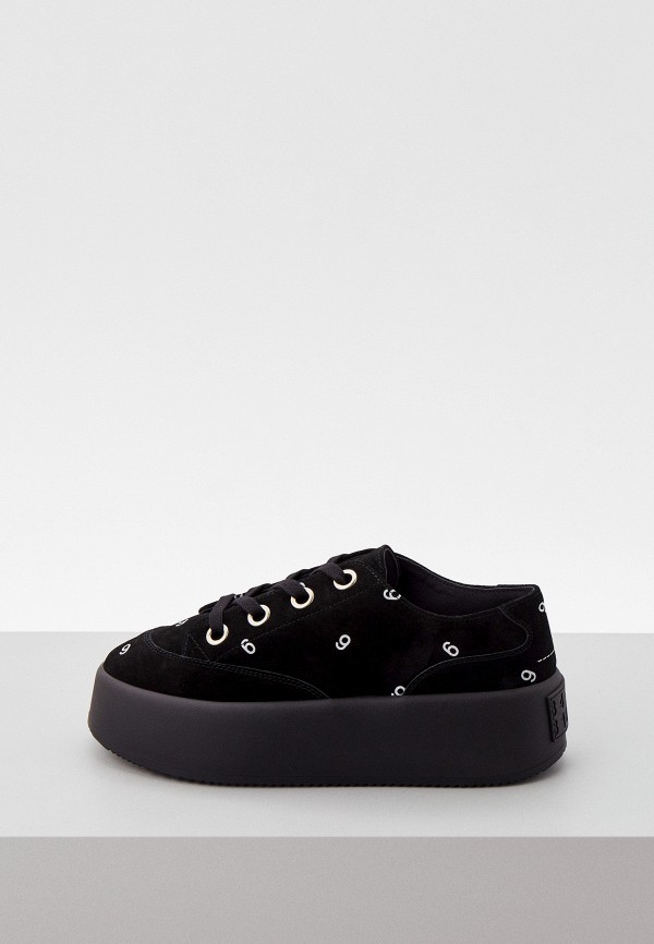 Кеды MM6 Maison Margiela, цвет: черный, RTLABX098501 — купить в ...