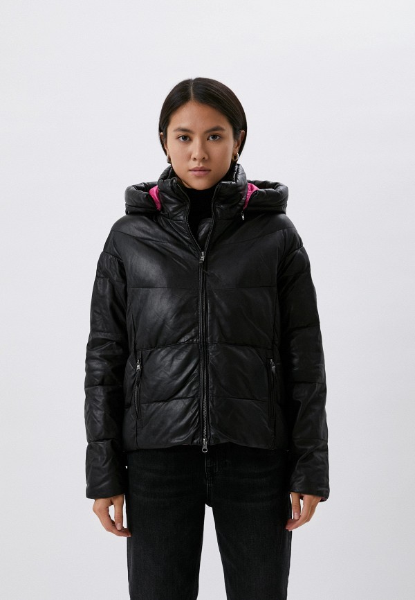 Blouson Куртка кожаная утепленная - фото 1