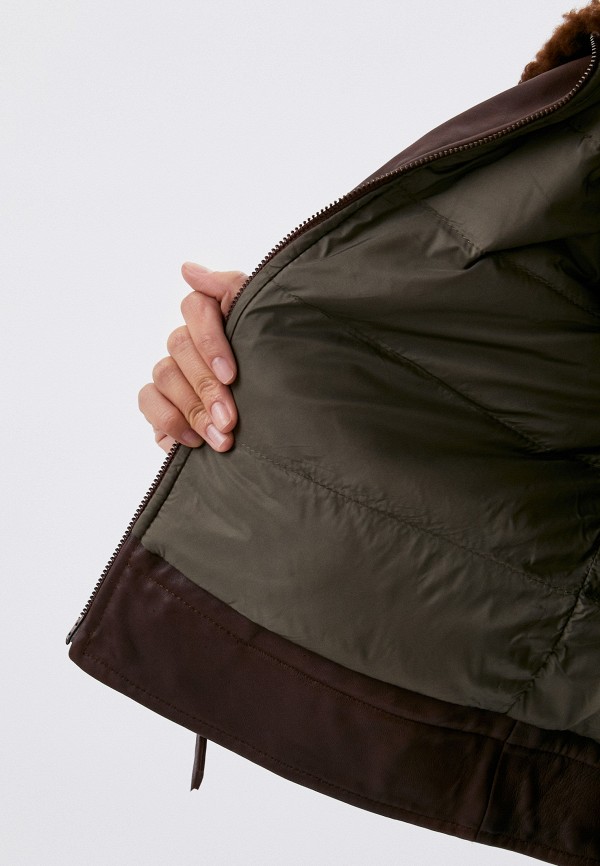 Blouson Куртка кожаная - фото 4