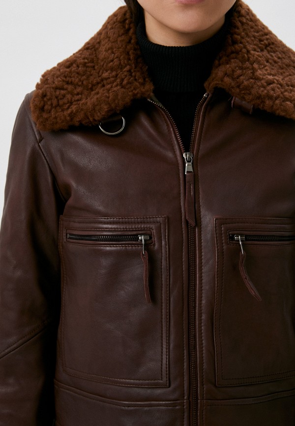 Blouson Куртка кожаная - фото 5