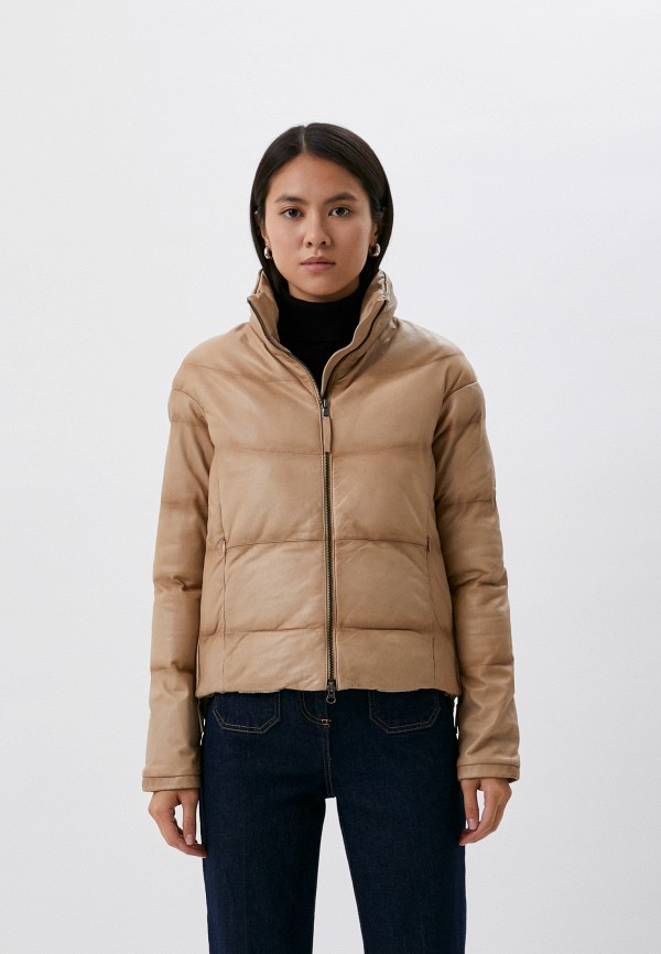 Blouson Куртка кожаная утепленная - фото 1