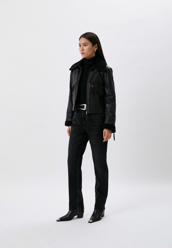 Blouson Куртка кожаная - фото 2