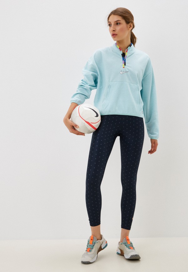 Nike Тайтсы - FFF W NK PWR 7/8 TGHT - фото 2