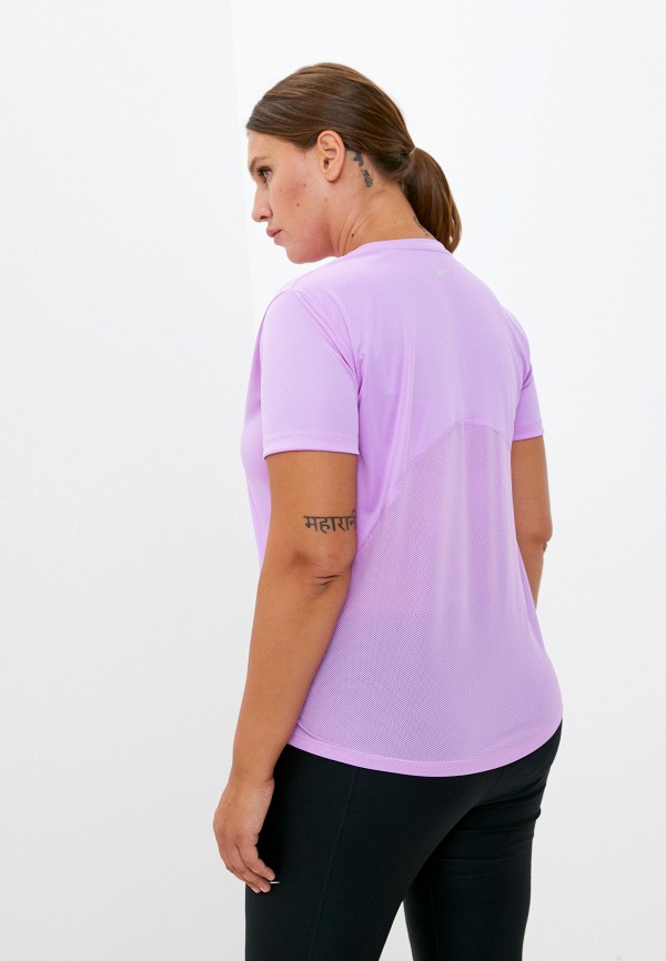 Nike Футболка спортивная - W NK MILER TOP SS - фото 2