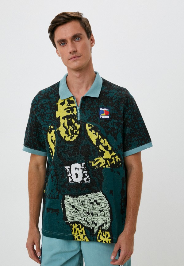 Поло PUMA PUMA x BG Polo, цвет: зеленый, RTLABX343901 — купить в ...