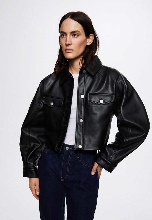 Mango Куртка кожаная - MASHA - фото 1