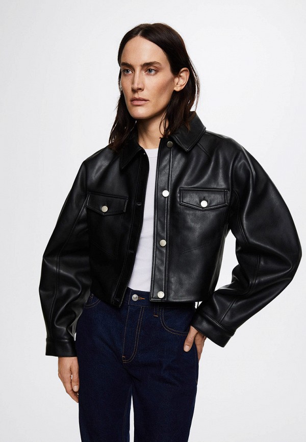 Mango Куртка кожаная - MASHA - фото 1