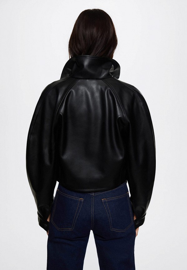 Mango Куртка кожаная - MASHA - фото 3
