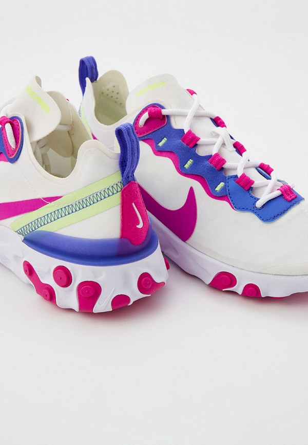 Кроссовки Nike W NIKE REACT ELEMENT 55, цвет: белый, RTLABX753102 ...