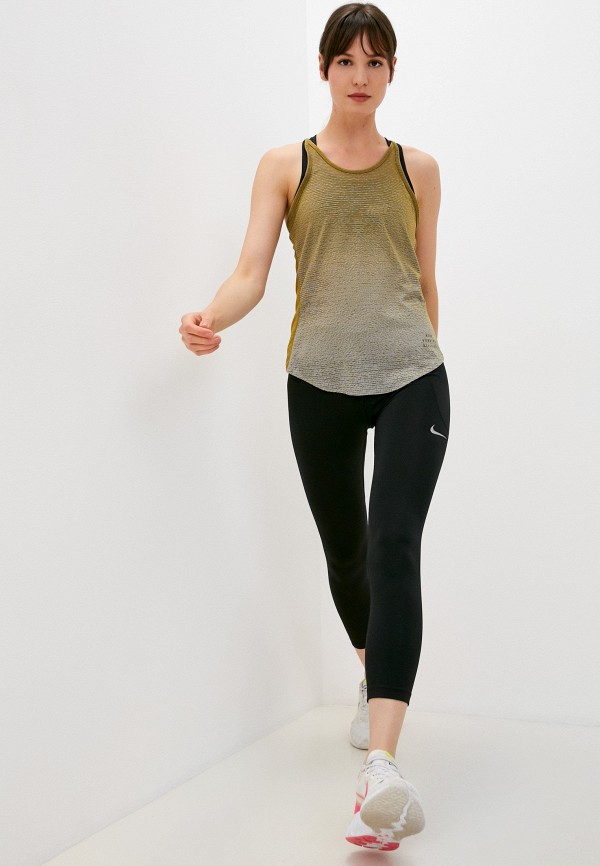 Nike Тайтсы - W NK FAST CROP MR NFS - фото 2