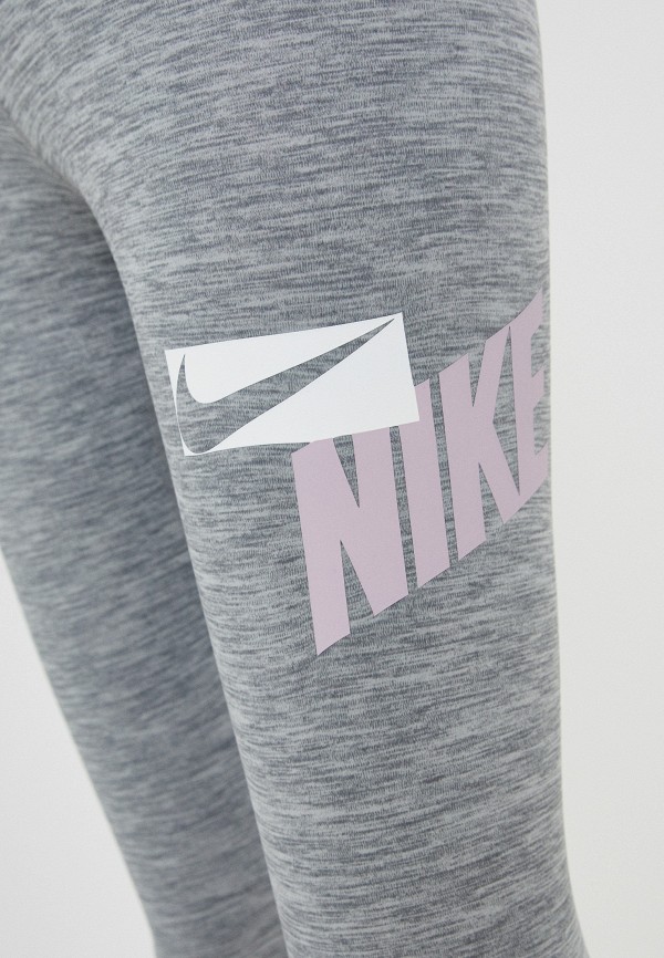 Тайтсы Nike W NIKE ONE CP HBR HTR GX T 2.0, цвет: серый, RTLABX780501 ...
