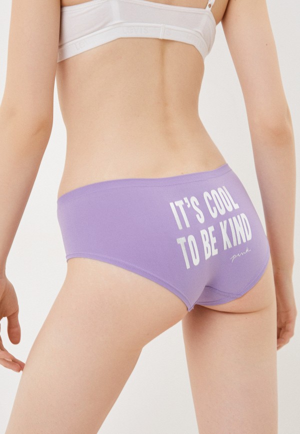 Трусы Victoria's Secret Pink HIPHUGGER, цвет: фиолетовый, RTLABX989601 ...