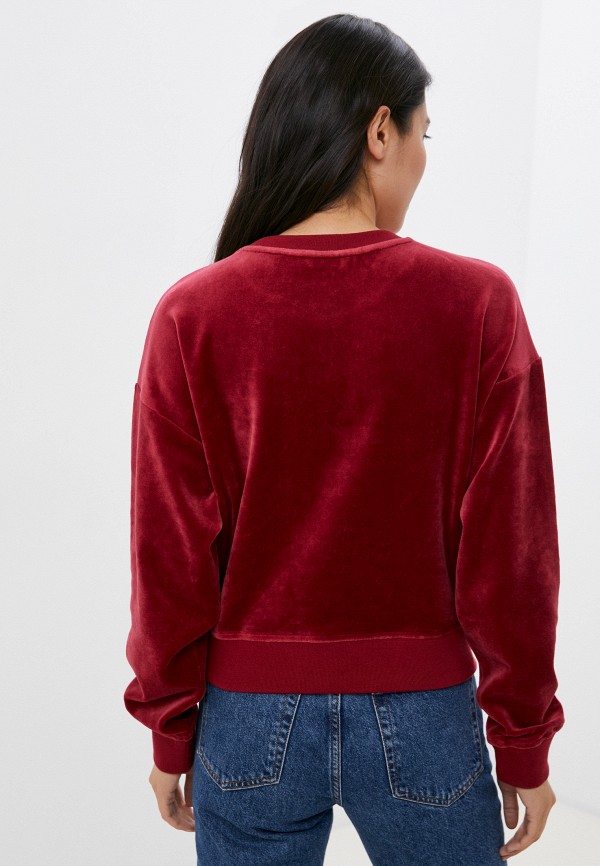 Свитшот Guess, цвет: бордовый, RTLABY054401 — купить в интернет ...