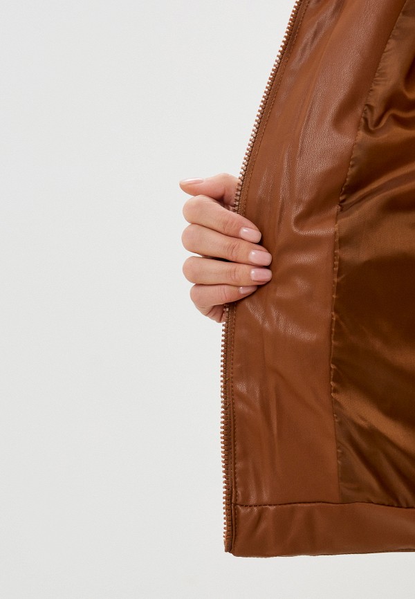 Z-Design Куртка кожаная утепленная - фото 4