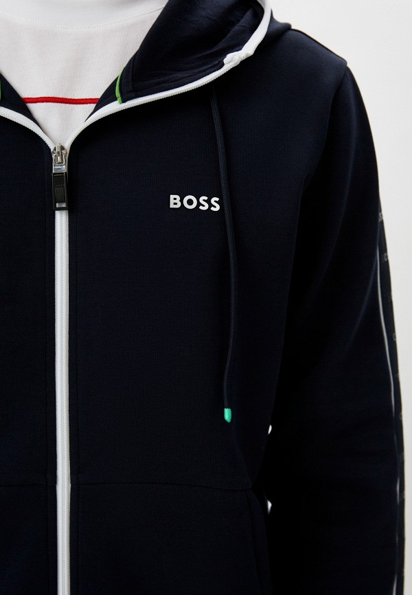 Толстовка Boss, цвет: синий, RTLABY495701 — купить в интернет-магазине ...