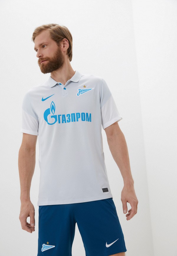 Поло Nike ZENIT M NK BRT STAD JSY SS AW, цвет: голубой, RTLABY511201 ...