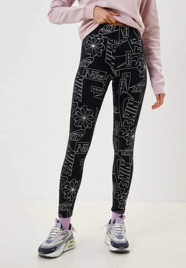 Nike Леггинсы - W NSW ICN CLSH HR TGHT AOP NFS - фото 1