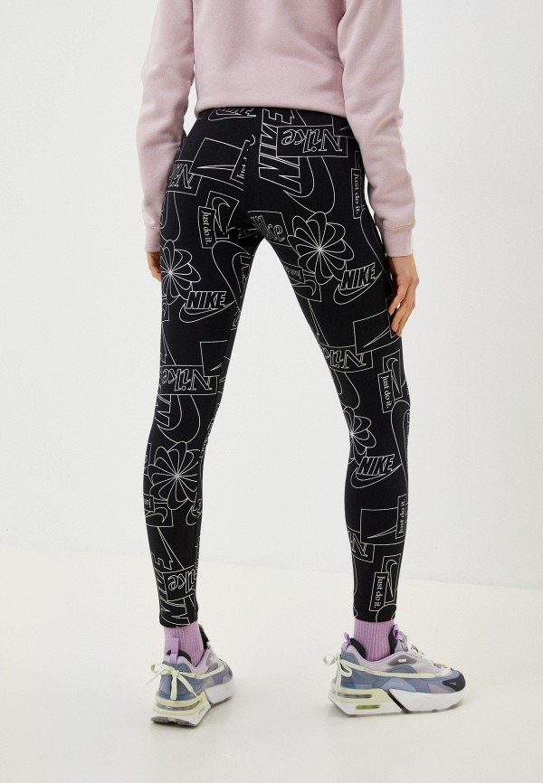 Nike Леггинсы - W NSW ICN CLSH HR TGHT AOP NFS - фото 3