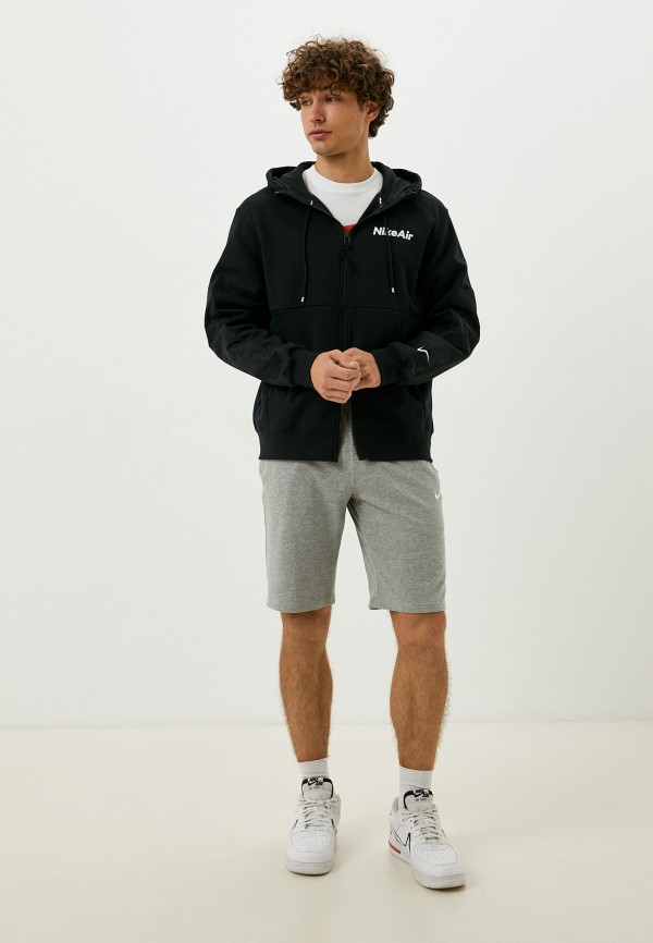 Толстовка Nike M NSW NIKE AIR HOOD FZ FLC NFS, цвет: черный ...