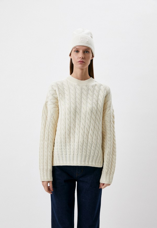 Шапка Woolrich, цвет: бежевый, RTLABY553701 — купить в интернет ...