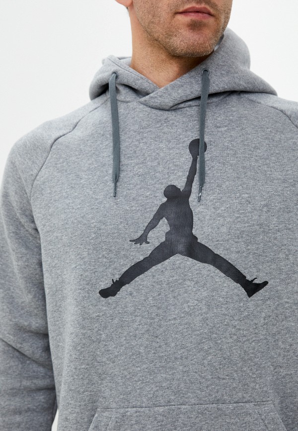 Худи Jordan NFS M J JUMPMAN LOGO FLC PO, цвет: серый, RTLABY601302 ...