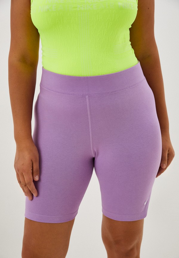 Nike Шорты компрессионные - W NSW ESTL BK SHRT LBR MR PLUS - фото 1