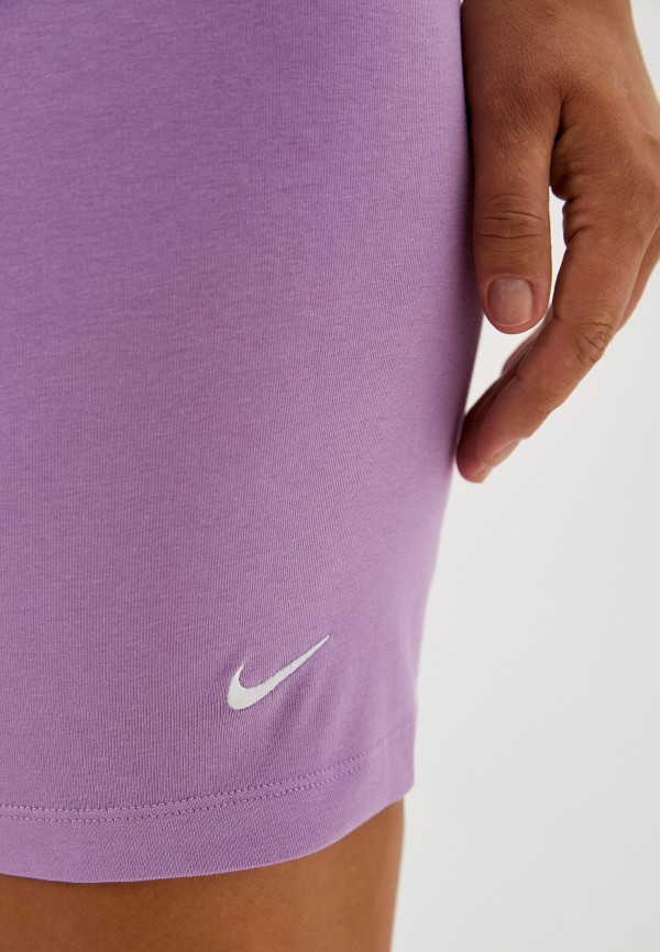 Nike Шорты компрессионные - W NSW ESTL BK SHRT LBR MR PLUS - фото 4