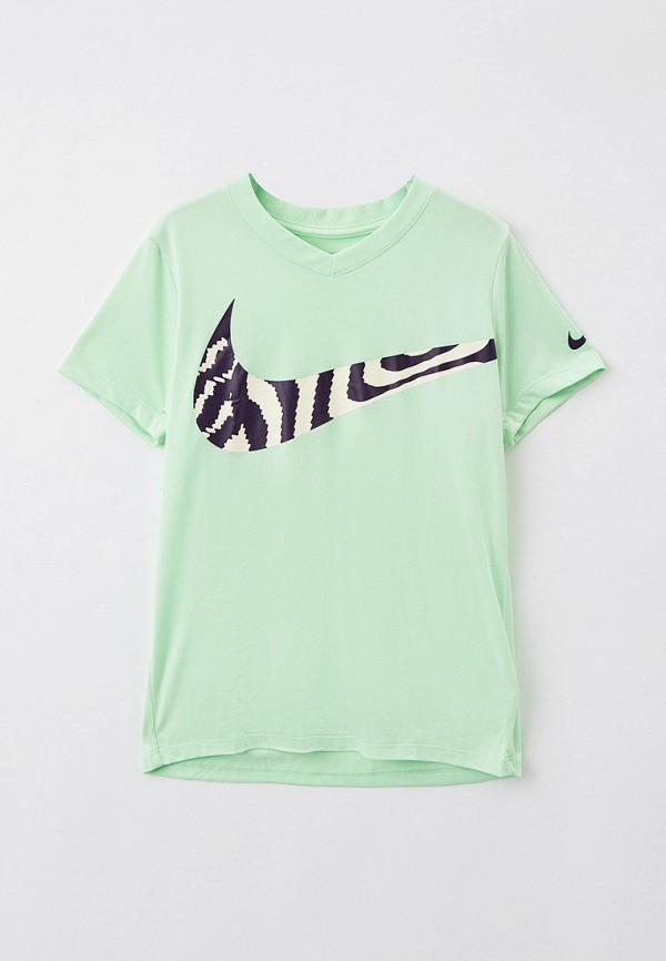 Nike Футболка спортивная - G NK DRY TEE LEG VNECK SWSH FI - фото 1