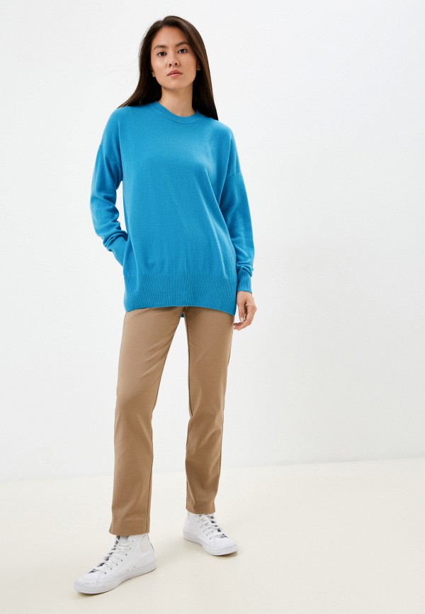 Джемпер United Colors of Benetton, цвет: голубой, RTLABY662901 — купить ...