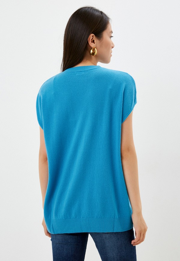 Жилет United Colors of Benetton, цвет: голубой, RTLABY663301 — купить в ...