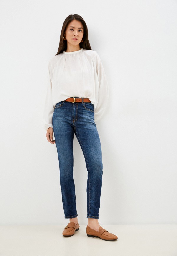 Блуза United Colors of Benetton, цвет: белый, RTLABY669001 — купить в ...