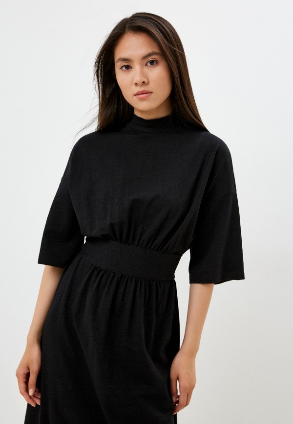 Платье United Colors of Benetton, цвет: черный, RTLABY670301 — купить в ...